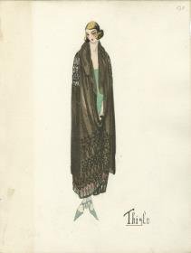 Abendensemble von Bernard et C.ie, Modell Thislo