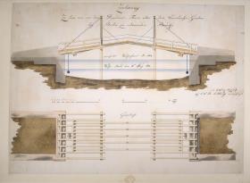 Entwurf zu der neu vor dem Dresdner Tor über den Landwehrgraben bei Berlin zu erbauenden Brücke