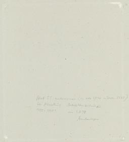 Skizzenbuch Italienreise, Venedig, Palazzo Corner della Ca' Granda