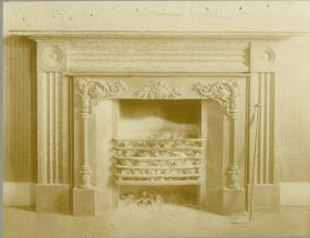 Boston, 39-40, Beacon Street, Nathan Appleton Residence / Appleton-Parker House, Kamin