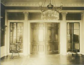 Boston, 39-40, Beacon Street, Nathan Appleton Residence / Appleton-Parker House, Flügeltür