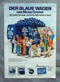 Nivea-Creme: "Der blaue Wagen von Nivea Creme"