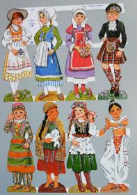 Nr. 1669 – Kinder in Trachten