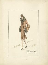 Mantel von Bernard et C.ie, Modell Badinage