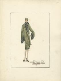 Mantel von Bernard et C.ie, Modell Grand Chic