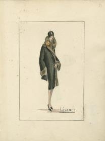 Mantel von Bernard et C.ie, Modell Légende