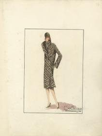 Mantel von Bernard et C.ie, Modell Carlinguc