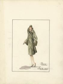 Pelzmantel von Bernard et C.ie, Modell Bien chez soi