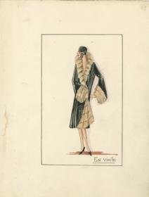 Mantel von Bernard et C.ie, Modell En visite