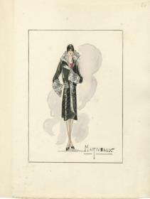Pelzmantel von Bernard et C.ie, Modell Marivaux