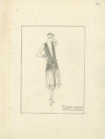Abendkleid von Bernard et C.ie, Modell Ecrin Nacré