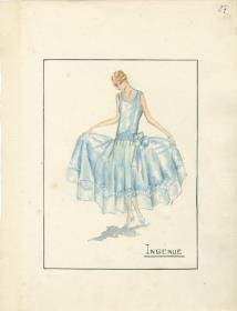 Stilkleid von Bernard et C.ie, Modell Ingenue
