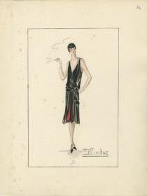 Abendkleid von Bernard et C.ie, Modell Célimène