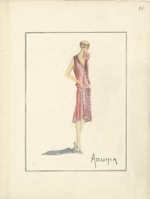 Abendkleid von Bernard et C.ie, Modell Azuria