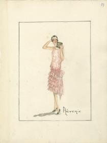 Abendkleid von Bernard et C.ie, Modell Rêverie