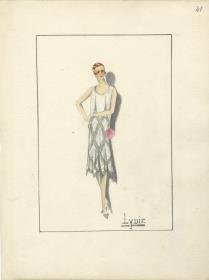 Abendkleid von Bernard et C.ie, Modell Lydie