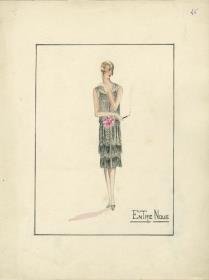 Abendkleid von Bernard et C.ie, Modell Entre Nous