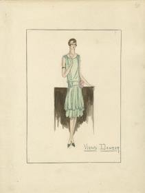 Abendkleid von Bernard et C.ie, Modell Viens Danser