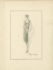 Abendkleid von Bernard et C.ie, Modell Rose Noir