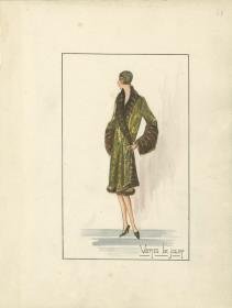Mantel von Bernard et C.ie, Modell Vers Le Jour