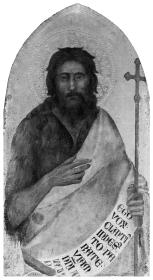 Der heilige Johannes der Täufer