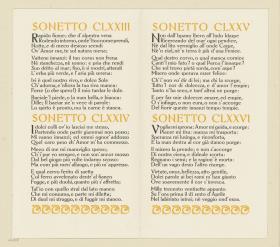 Le Rime del Petrarca Sonetto CLXXIII bis Sonetto CLXXVI