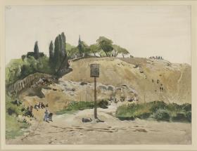 Der Kreuzberg von der Großbeerenstraße aus