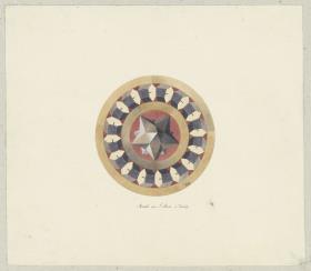 Skizzenbuch Italienreise, Venedig, San Marco, Mosaik
