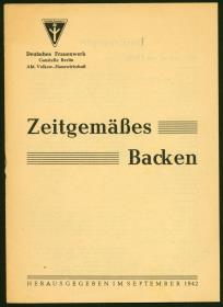 Zeitgemäßes Backen