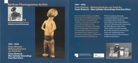 Franz Rietsch. Walzenaufnahmen aus Ostafrika. 1931 - 1936