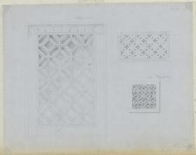 Skizzenbuch Italienreise, Venedig, San Marco, Architekturdetails