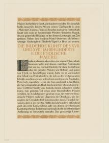 Die bildende Kunst des XVII und XVIII Jahrhunderts