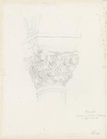 Skizzenbuch Italienreise, Ravenna, Sant'Apollinare Nuovo