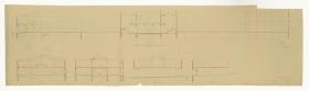 Haus der Moden, Frankfurt / Main, Textilmessehaus, Schnitte, Lichtpause