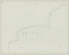Skizzenbuch Italienreise, Pompeji, Casa del Centauro