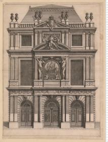 Fassade des Hauses der Marchands Drapiers in Paris.