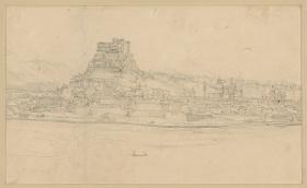 Ansicht von Salzburg mit der Festung Hohensalzburg