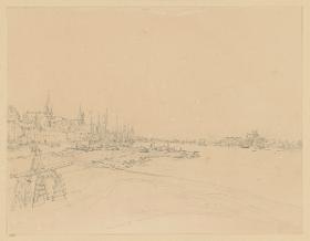 Hafen am Niederrhein (Köln?)