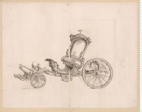 2 Blatt Prunkwagen