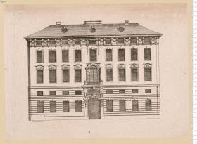 Fassaden von  Wohn- und Gartenhäusern. [J. M.] Hoppenhaupt sen[ior] [inv.]