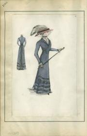 Mantelkleid von Bernard et C.ie, Modell Florette
