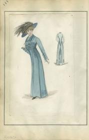 Mantelkleid von Bernard et C.ie, Modell Merveilleux