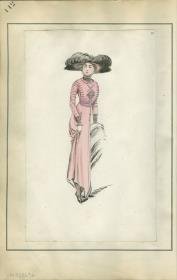 Kleid von Bernard et C.ie, Modell Martingale
