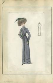 Kleid von Bernard et C.ie, Modell Carlotta II (Robe)