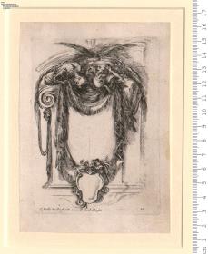 (1) Nouuelles inuentions de Cartouches designes et graues a leau forte par E. de la belle florantin. A Paris chez la Vefue F. Langlois ... 1647.