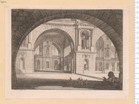Bühnenbilder, bez: C. Schütz inv. et fec. 1774.