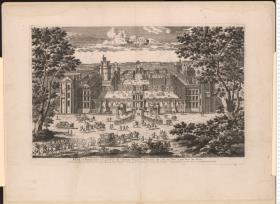 Ansichten von Paris und Umgebung, mit Aufschriften: Paris, Le Pontneuf, Les Tuileries, Vincenes. Dessi[gné] et gravé bzw. Fait par Aveline [à Paris].