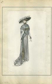 Tageskleid von Bernard et C.ie, Modell Dubarry