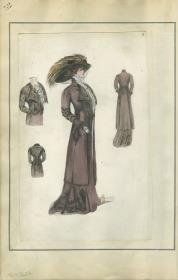 Ensemble von Bernard et C.ie, Modell Ténégrine