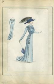 Kleid von Bernard et C.ie, Modell Sicilienne